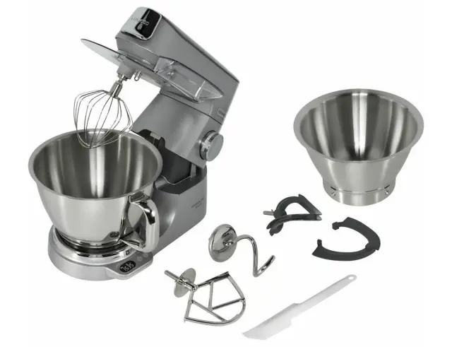 Κουζινομηχανή Kenwood Titanium Chef Baker KVC85.004SI με ισχύ 1200W, μεταβλητή ταχύτητα και χωρητικότητα 5L KVC85.004SI 3