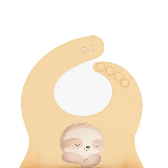 Sassi Σαλιάρα Σιλικόνης Gnawy The Sloth 3