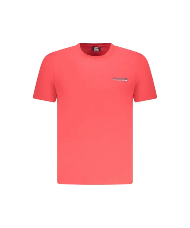 Norway Nautical School - Ανδρικό T-shirt Κοντομάνικο 856030-BITTER Κόκκινο