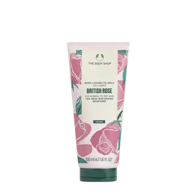 The Body Shop British Rose Body Lotion