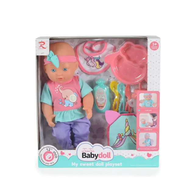 Κούκλα 31cm με Αξεσουάρ και Σακίδιο Μονόκερο Moni Toys 3800146223557
