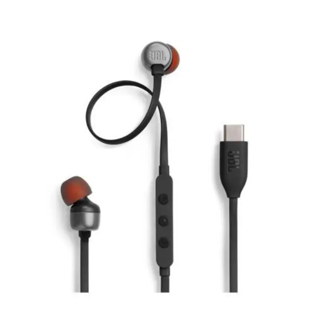 Hands Free Stereo JBL Tune T310C USB C Μαύρο N68654
