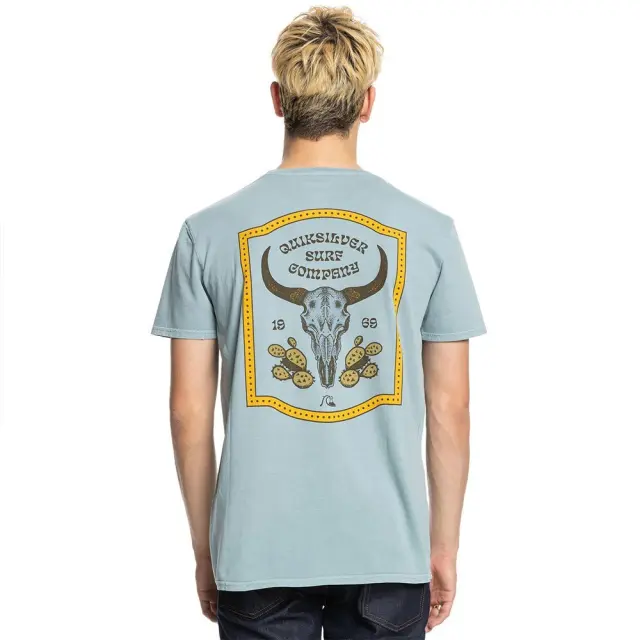 QUIKSILVER WILD CARD SS ΑΝΔΡΙΚΗ ΜΠΛΟΥΖΑ - BKF0 BLUE 2