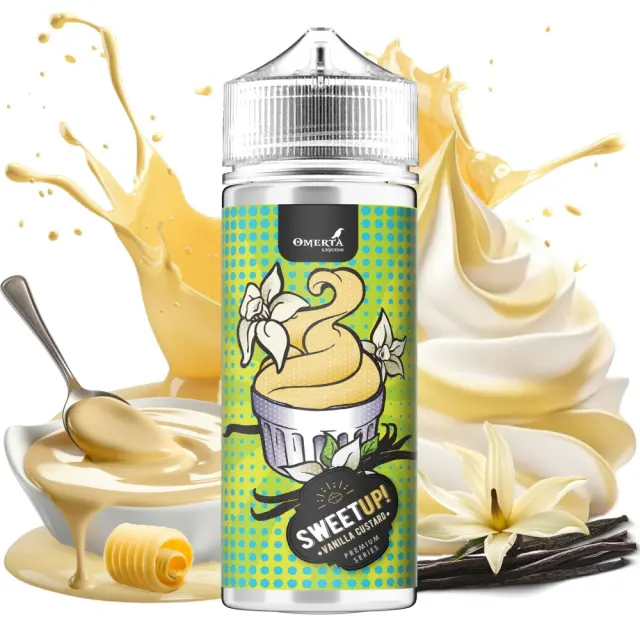 Vanilla Custard 30ml (120ml) - Sweet Up by Omerta