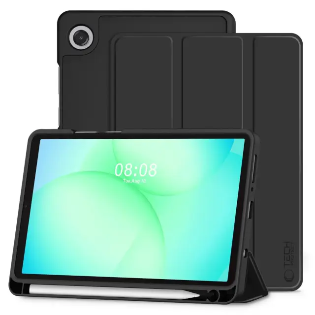 Tech-Protect Θήκη Tablet Samsung Galaxy Tab A9 / A11 8.7 SmartCase Pen Black