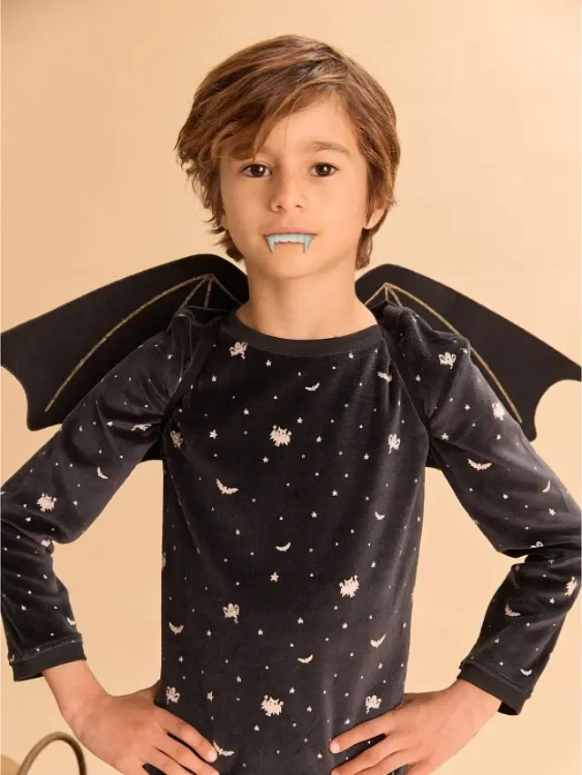 Παιδική Πιτζάμα για Αγόρια Bat Wings ΜΠΛΕ 3