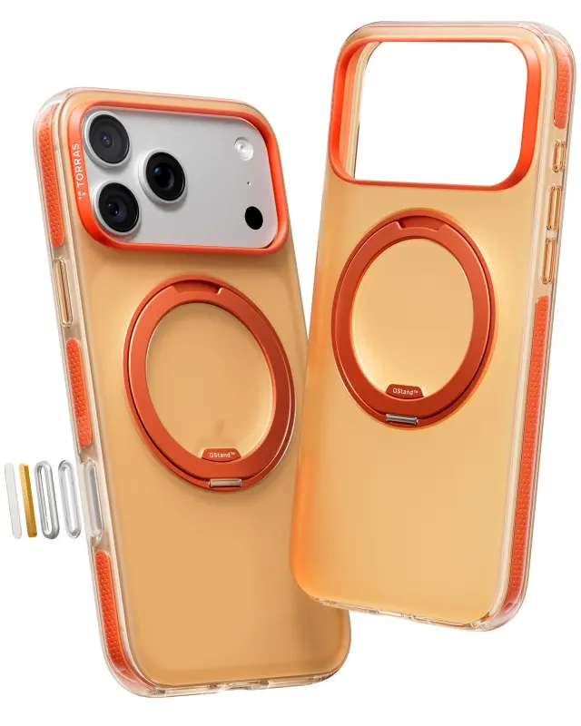 Torras Ostand O3 Hue, golden citrus - iPhone 17 Pro Max