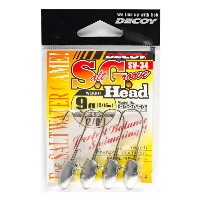 Μολυβοκεφαλή Decoy SV-34 SG Head 9gr 3