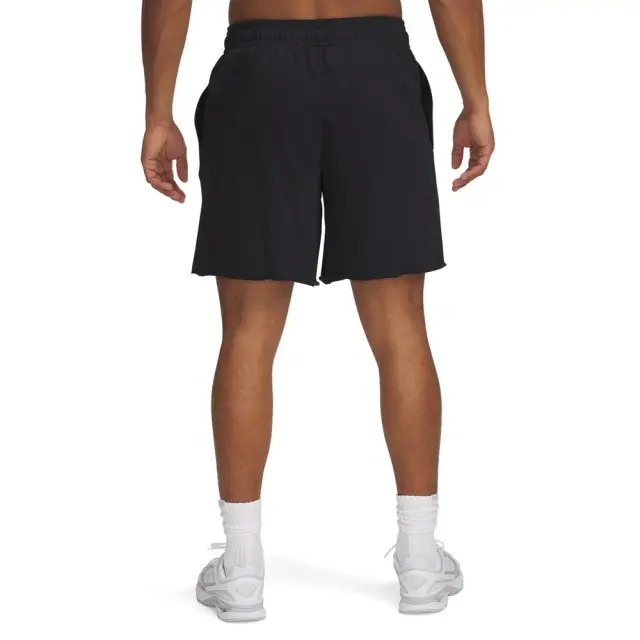 Under Armour Rival Terry Logo 8in Short (1390147-001) - Μαύρο 2
