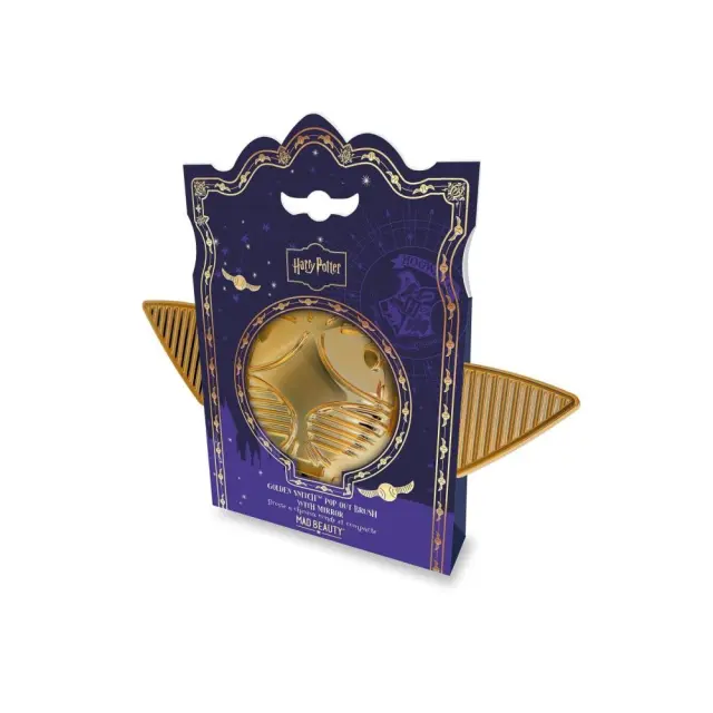 Mad Beauty Harry Potter Snitch Pop Out Hair Brush