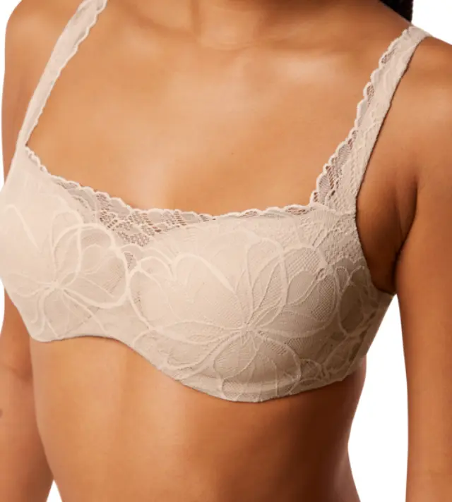 Triumph Body Make-Up Illusion Lace Balconette γυναικείο σουτιέν Cup C 10219845-00NZ 2