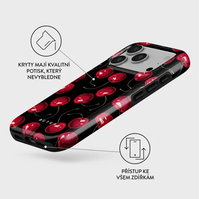 Burga Tough Magsafe Case, Cherrybomb - iPhone 17 Pro 3