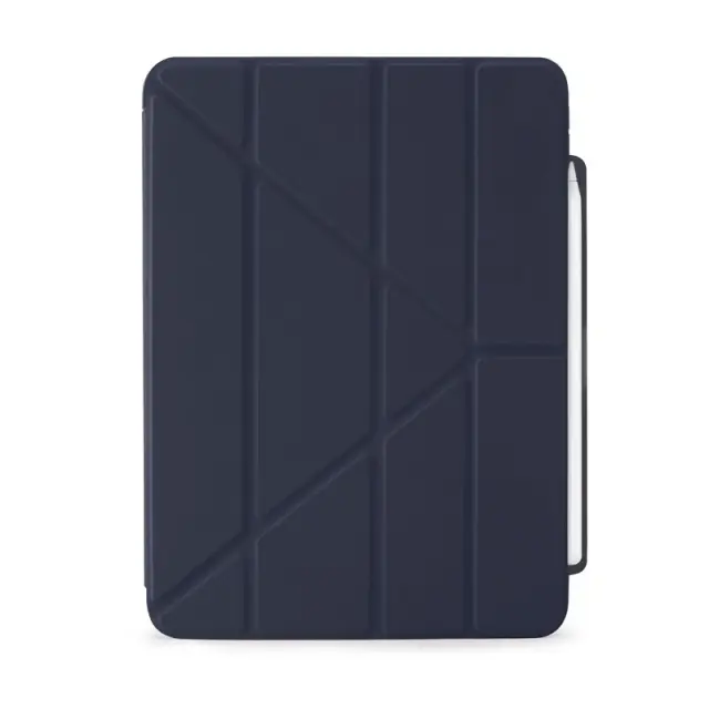 Pipetto Origami No3 Pencil Case, dark blue - iPad Air 10.9" (2022/2020)/11" 2024/2025/2026