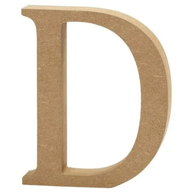 Γράμμα βάσης Mdf 13cm, πάχος 2cm - D