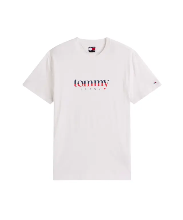 Tommy Hilfiger - Ανδρικό T-shirt Dna Tee Ext Regular Fit DM0DM21978-YBL Λευκό