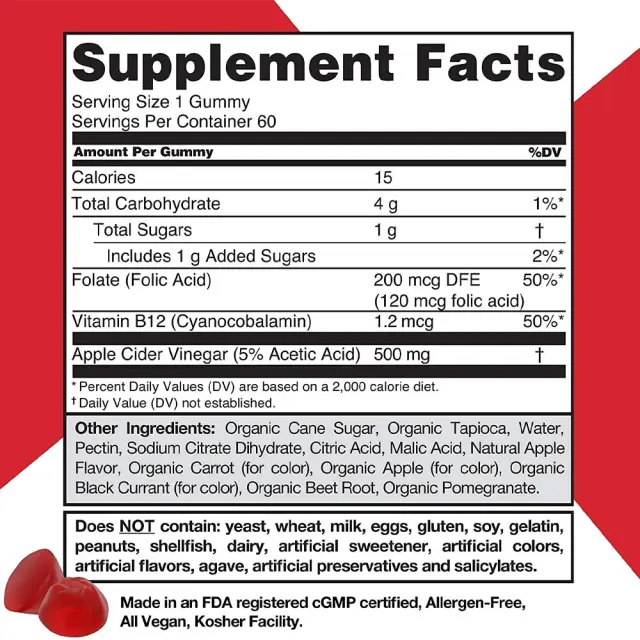 Goli Apple Cider Vinegar gummies 2