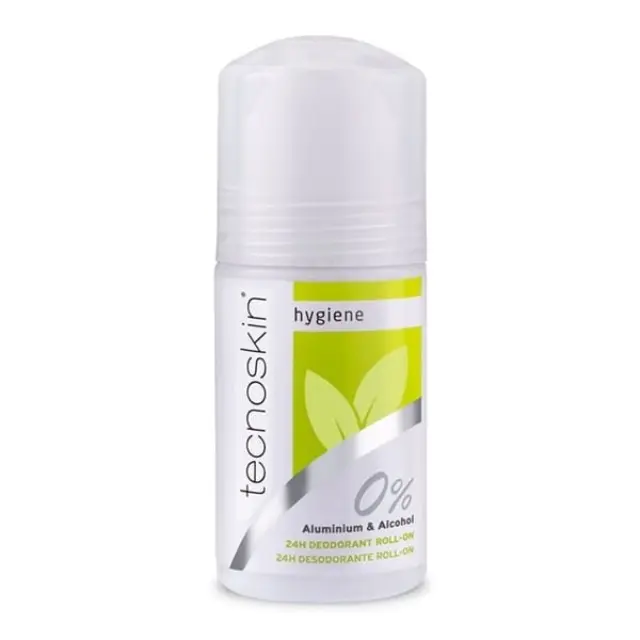Tecnoskin Hygiene 24h Αποσμητικό Roll-On 0% Αλουμίνιο & Αλκοόλ 50 ml