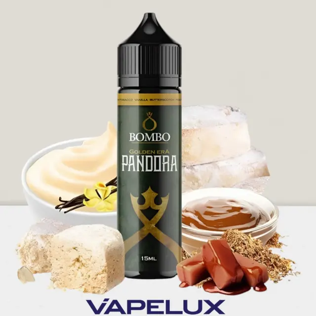 Bombo Golden Era Flavor Shots Pandora 15ml to 60ml