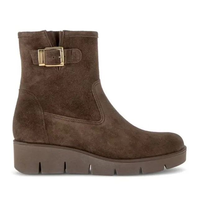Gabor Μποτάκια Γυναικείο δέρμα Nubuck Καφέ GAB/800502 003-CACAO - 37