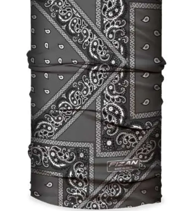 Μαντήλι Λαιμού Fizan Paisley Grey - 100.154 2