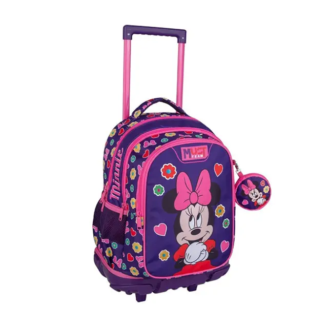 Must Σχολική Τσάντα Τρόλεϊ Δημοτικού 3 θήκες Minnie Mouse Cutie (000565158)