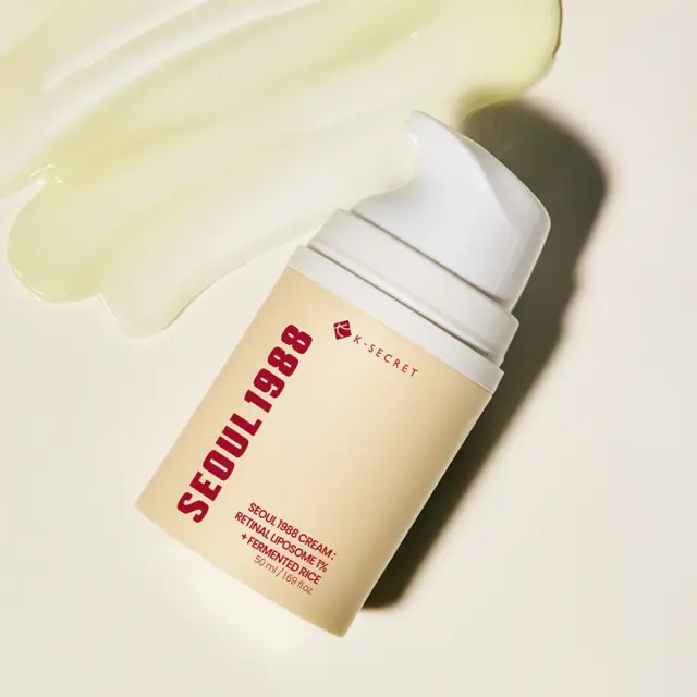 K-SECRET Seoul 1988 Retinal Liposome 1% & Fermented Rice Αντιγηραντική Κρέμα Προσώπου, 50ml 3