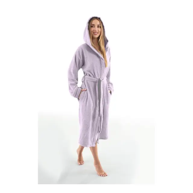 Μπουρνούζι Casual Lilac X -Large