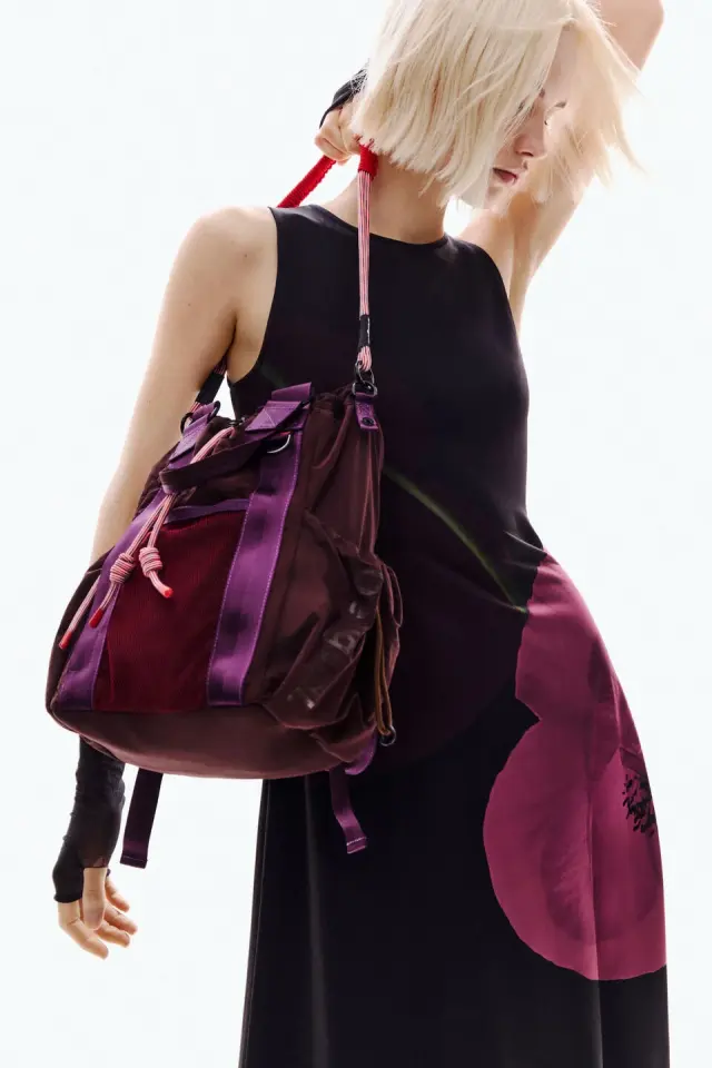 Desigual - Γυναικείο Μακρύ Ασσύμετρο Φόρεμα Virginia 26SWVK06-2000 Μαύρο 3