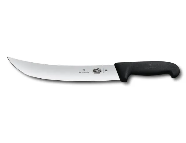 Μαχαίρι Κρέατος Victorinox Fibrox με καμπύλη λεπίδα και μήκος 25cm - Black5.7303.25 2