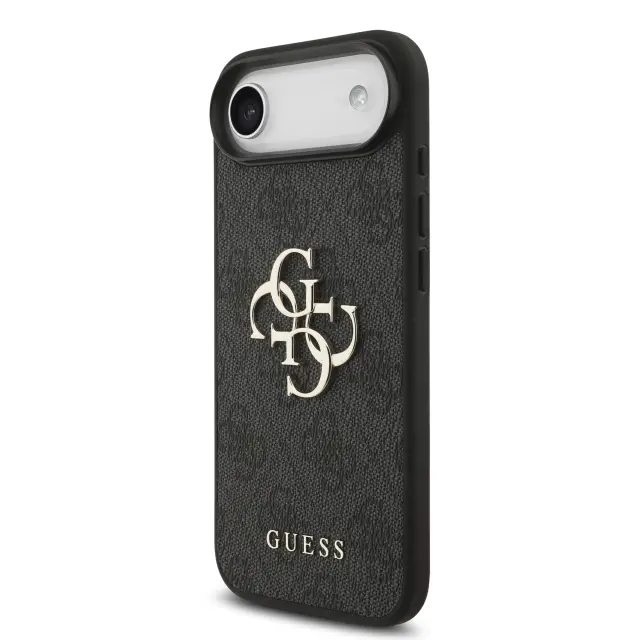 Guess PU 4G Metal Logo Case for iPhone Air Grey 2