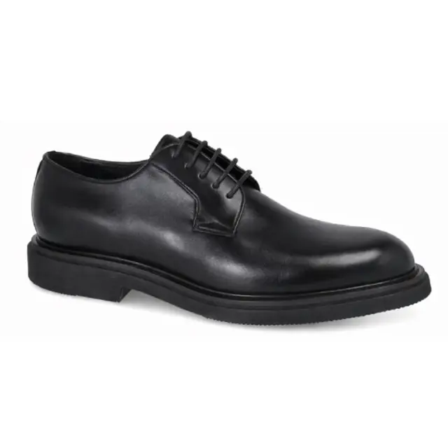 Comart Δετά-Oxfords Ανδρικό δέρμα Μαύρο M4N/586353 NERO - 45