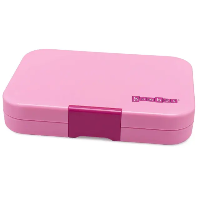 Φαγητοδοχείο Tapas με 4 χωρίσματα Capri Pink/Rainbow- Yumbox 3