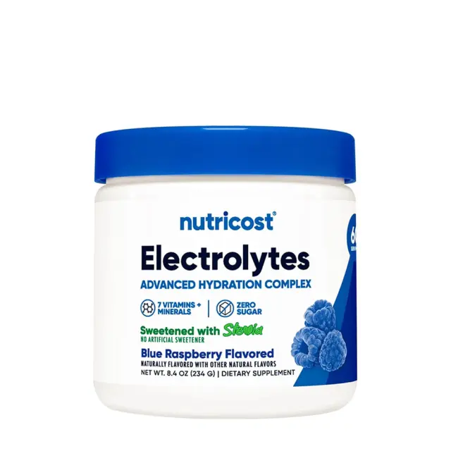 Nutricost Electrolytes Complex Blue Raspberry, 234 g