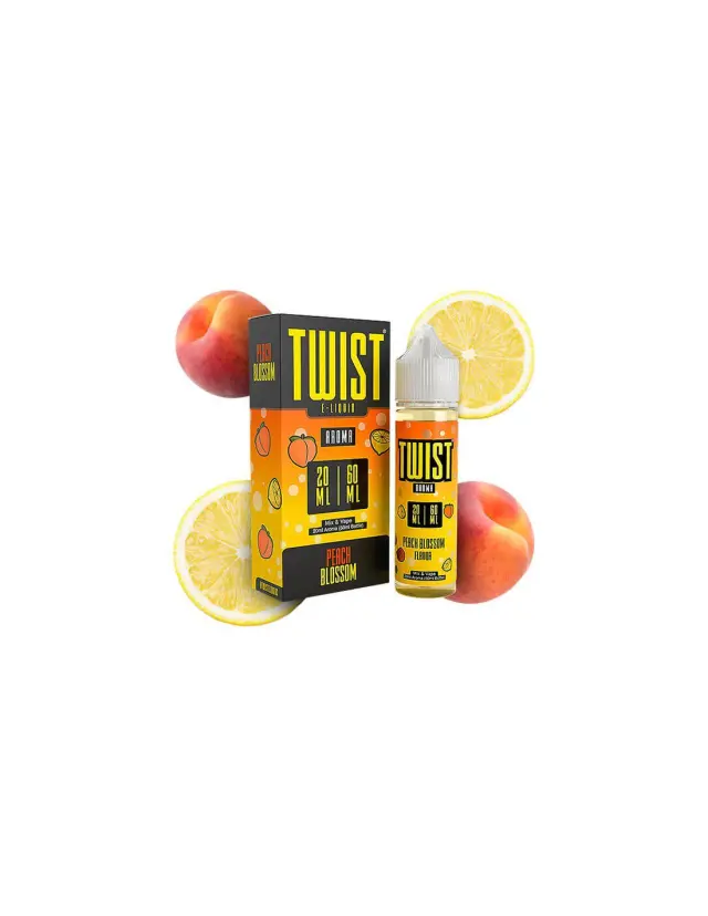 Twist Peach Blossom Flavour Shot 20/60ml 60ml Twist E-Liquids