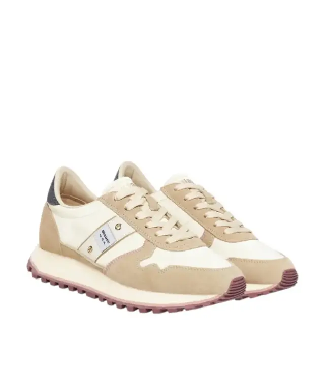 Blauer - Γυναικεία Sneakers Millen 03 Nyg F5MILLEN03NYG-CREMAU Μπεζ 2