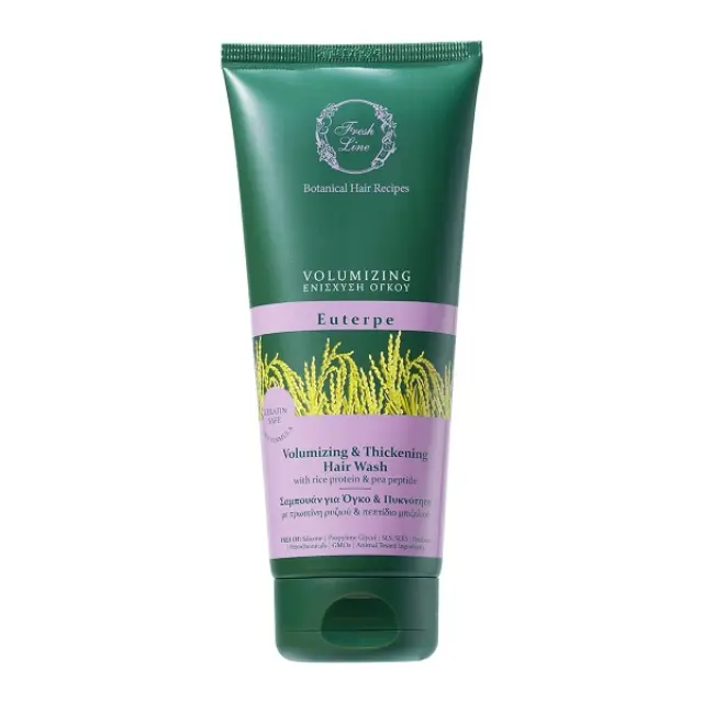 Fresh Line Euterpe Volumizing & Thickening Hair Wash 200ml