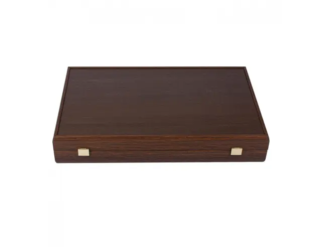 Σετ Χειροποίητο Τάβλι Premium Wenge with Walnut Burl Manopoulos από Ξύλο με διαστάσεις 48x30cm BVV1JD 2