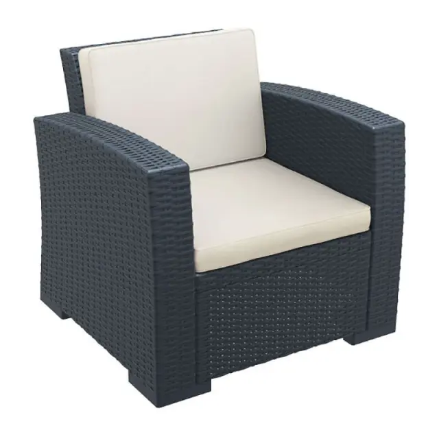 Μαξιλάρι MONACO Εκρού Polyester 58x58x7cm