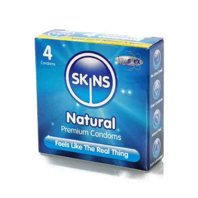 Skins Προφυλακτικά Natural 4τμχ