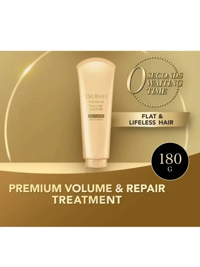 Tsubaki Premium Volume & Repair Treatment - Θεραπεία αναδόμησης μαλλιών 2