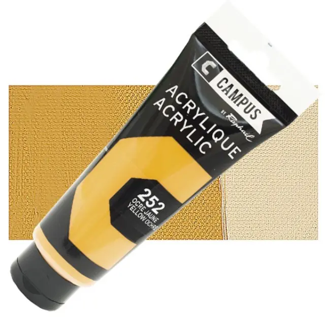 Ακρυλικό Raphael Campus - 252 Yellow Ochre - 100ml
