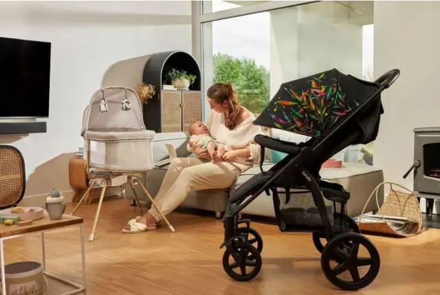 Lionelo Malin Evo Πτυσσόμενο Λίκνο 3 σε 1 Beige Natural 3