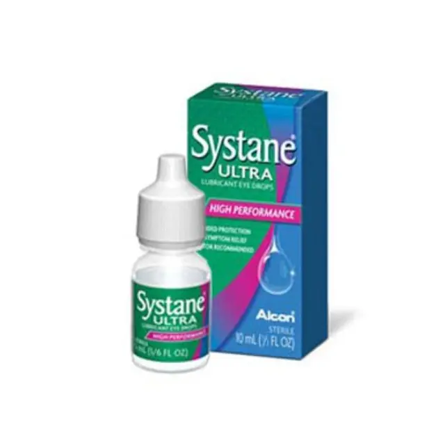 Systane Ultra Λιπαντικές Οφθαλμικές Σταγόνες για Ανακούφιση από την Ξηροφθαλμία 10ml 2