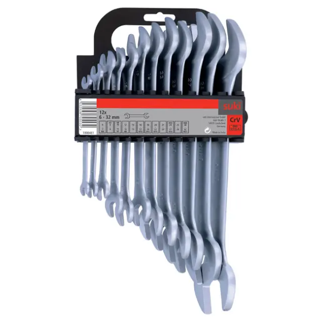 Κλειδί Γερμανικό CR-V 6-32mm Σετ 12Τμχ 2