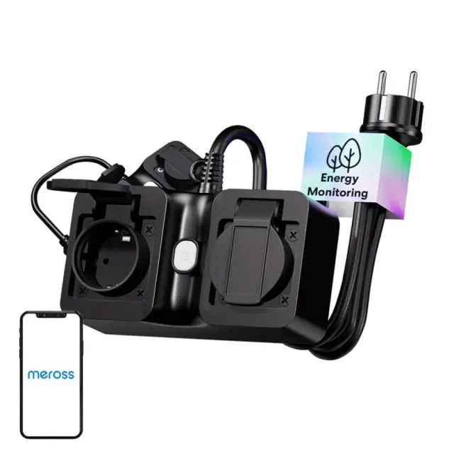 Meross MOP320MA-EU WiFi smart power strip, , IP44 (Matter)