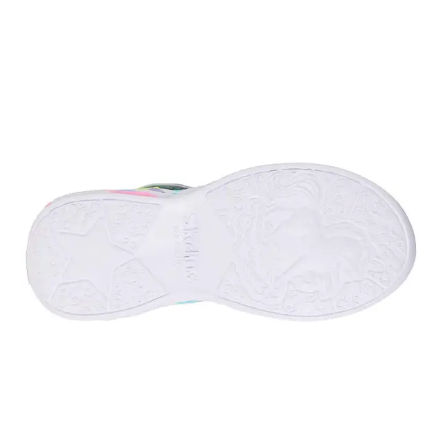 Skechers Girl's S-Lights Unicorn Dreams Heart Sparkles Ασημί 303063L-SMLT (Skechers) 3