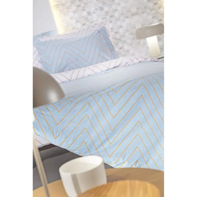 Σετ Παπλωματοθήκη Μονή 2 Τεμαχίων Guy Laroche Canyon Sky 165x225 2