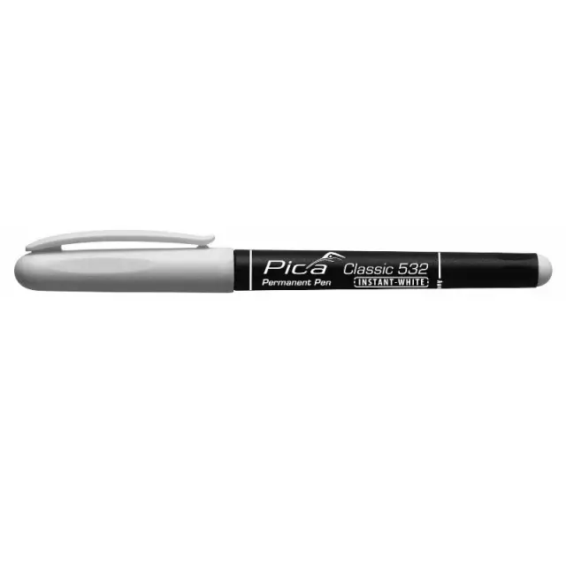 Pica 532/52 - Μαρκαδόρος Λευκός Medium