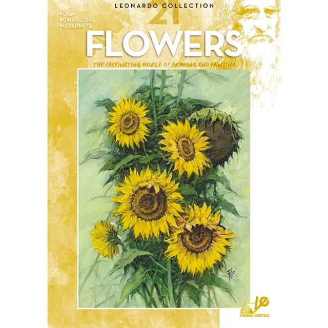 Βιβλίο Ζωγραφικής Leonardo No21 - Flowers
