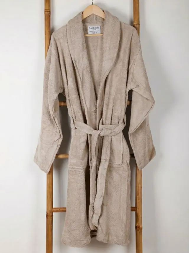 Μπουρνούζι Sato Beige XLarge Sunshine 2